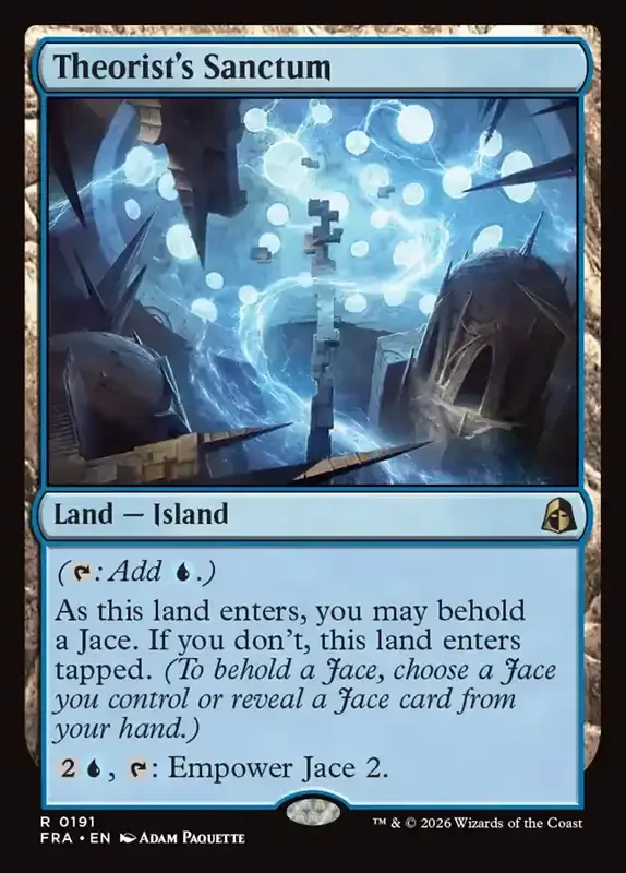 MTG Reality Fracture Card List - Theorist's Sanctum #191
