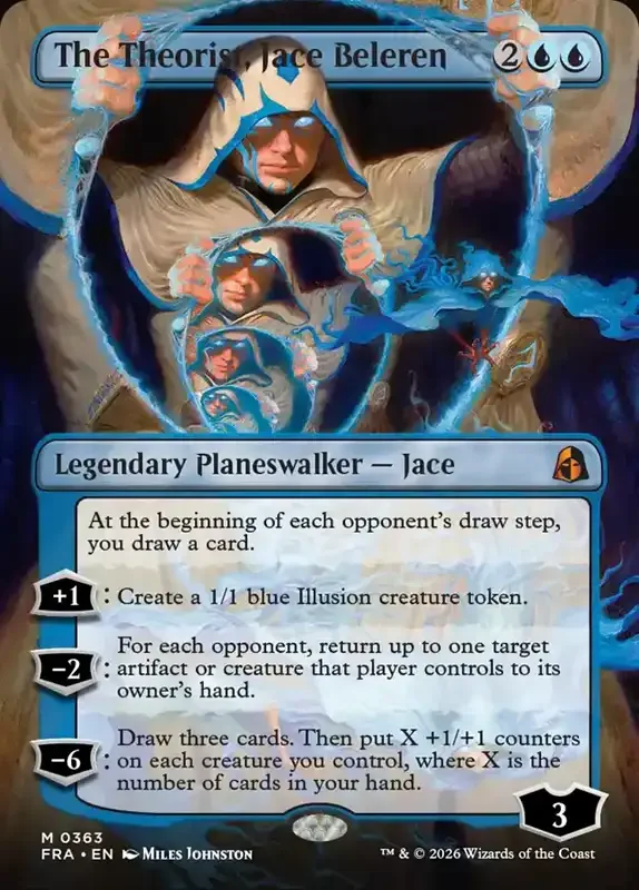 MTG Reality Fracture Card List - The Theorist, Jace Beleren #415