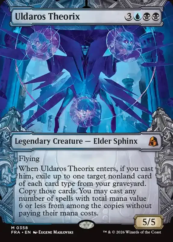 MTG Reality Fracture Card List - Uldaros Theorix #358