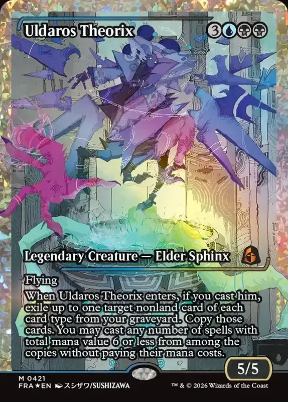 MTG Reality Fracture Card List - Uldaros Theorix #421