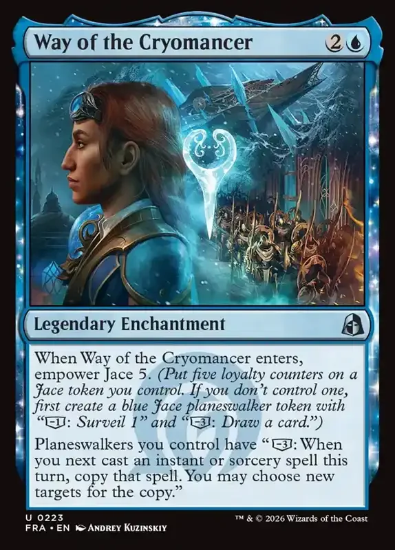 MTG Reality Fracture Card List - Way of the Cryomancer #223