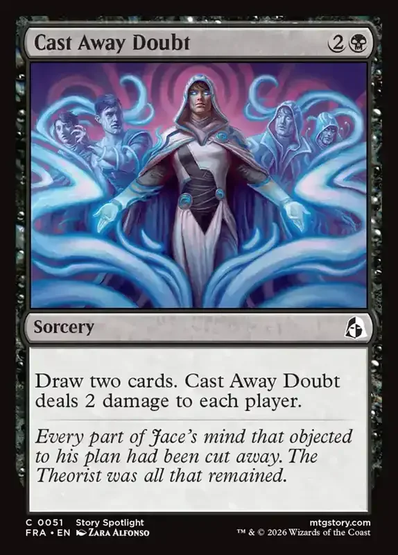 MTG Reality Fracture Card List - Cast Away Doubt #51