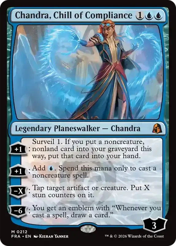 MTG Reality Fracture Card List - Chandra, Chill of Compliance #212