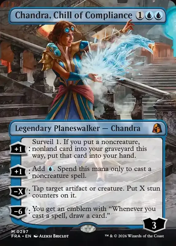 MTG Reality Fracture Card List - Chandra, Chill of Compliance #297