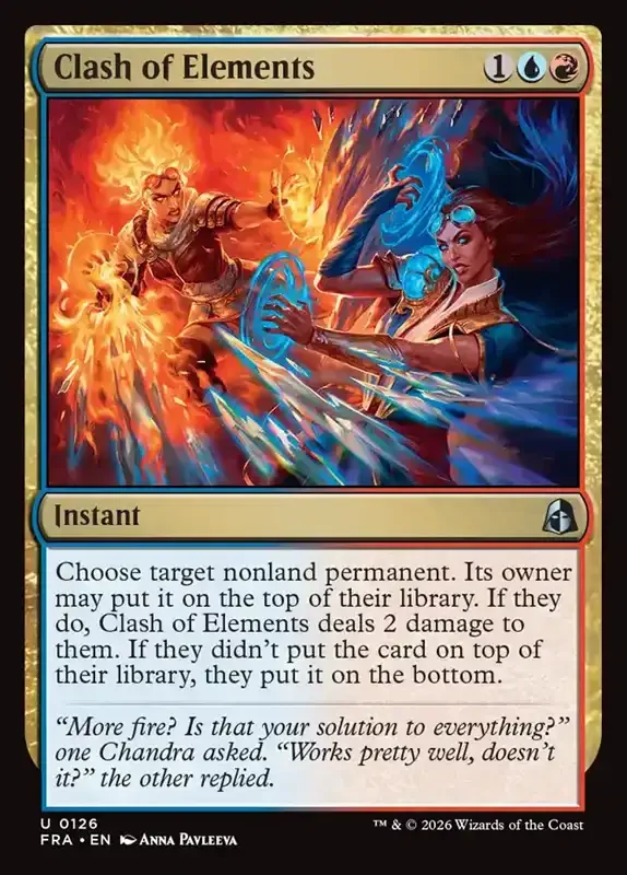 MTG Reality Fracture Card List - Clash of Elements #126