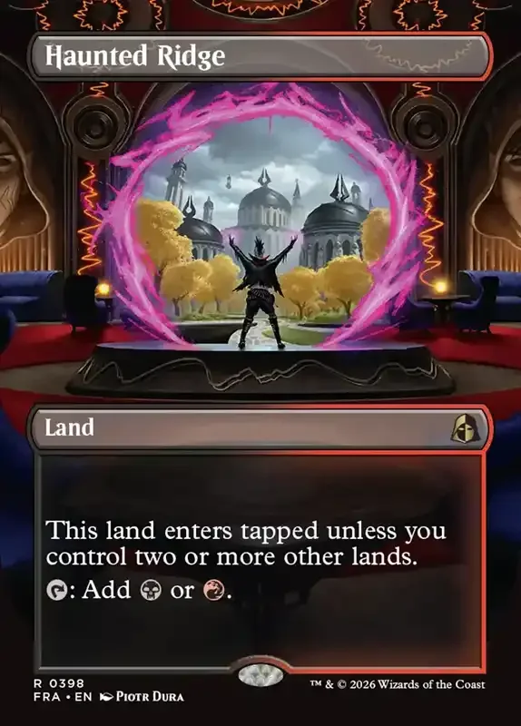 MTG Reality Fracture Card List - Haunted Ridge #398
