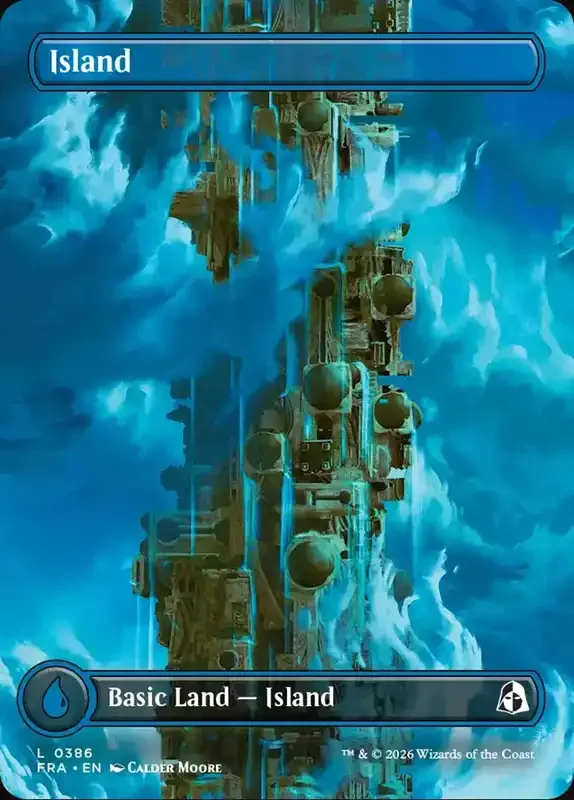 MTG Reality Fracture Card List - Island #386