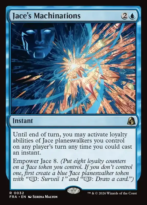MTG Reality Fracture Card List - Jace's Machinations #32