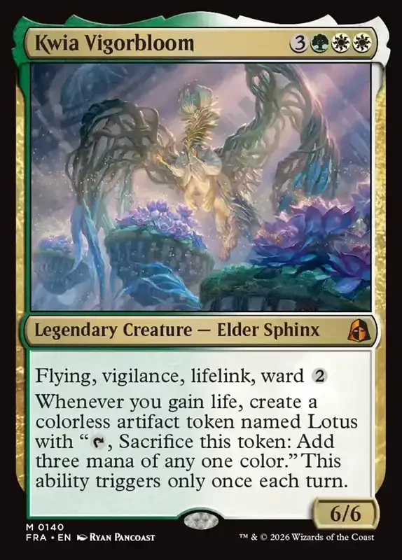 MTG Reality Fracture Card List - Kwia Vigorbloom #140