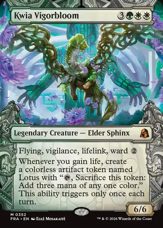 MTG Reality Fracture Card List - Kwia Vigorbloom #352
