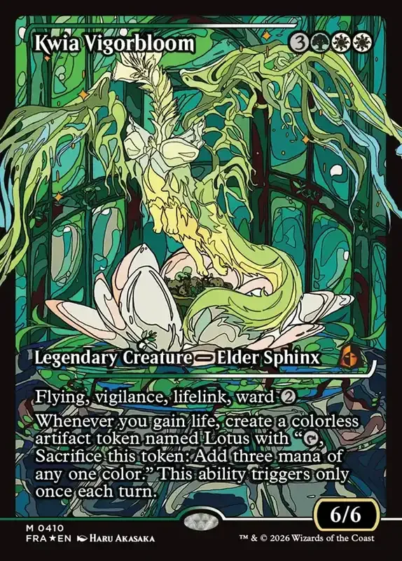 MTG Reality Fracture Card List - Kwia Vigorbloom #410