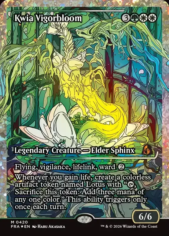 MTG Reality Fracture Card List - Kwia Vigorbloom #420