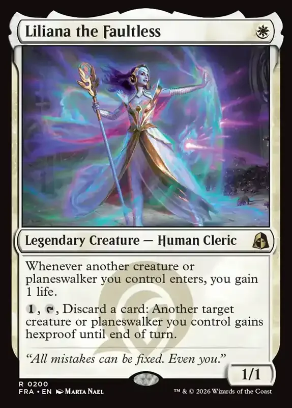 MTG Reality Fracture Card List - Liliana the Faultless #200