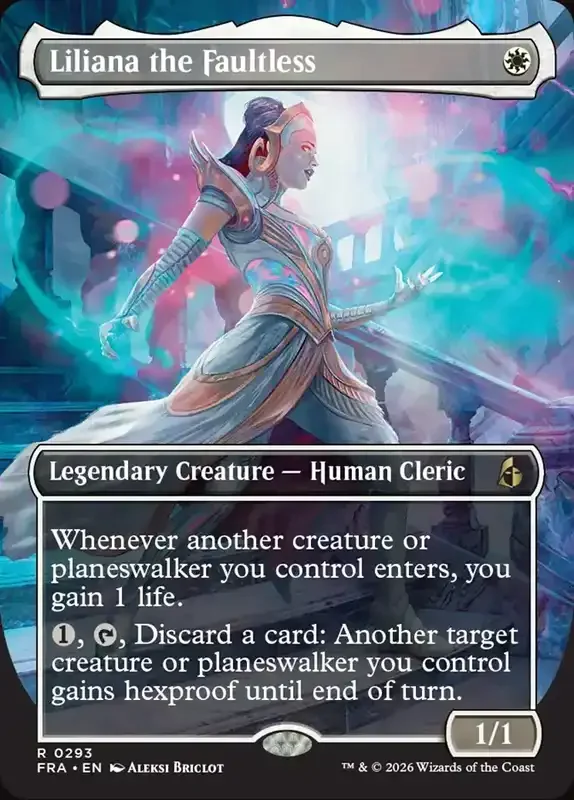 MTG Reality Fracture Card List - Liliana the Faultless #293