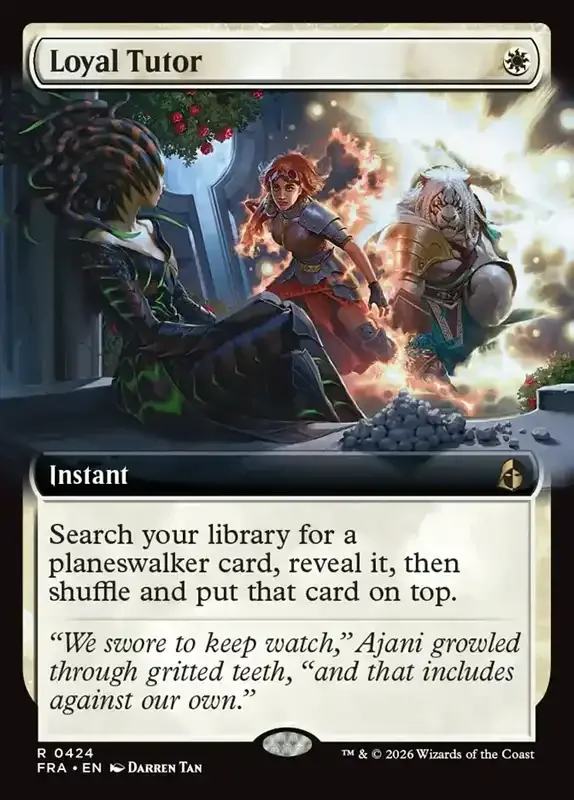 MTG Reality Fracture Card List - Loyal Tutor #424