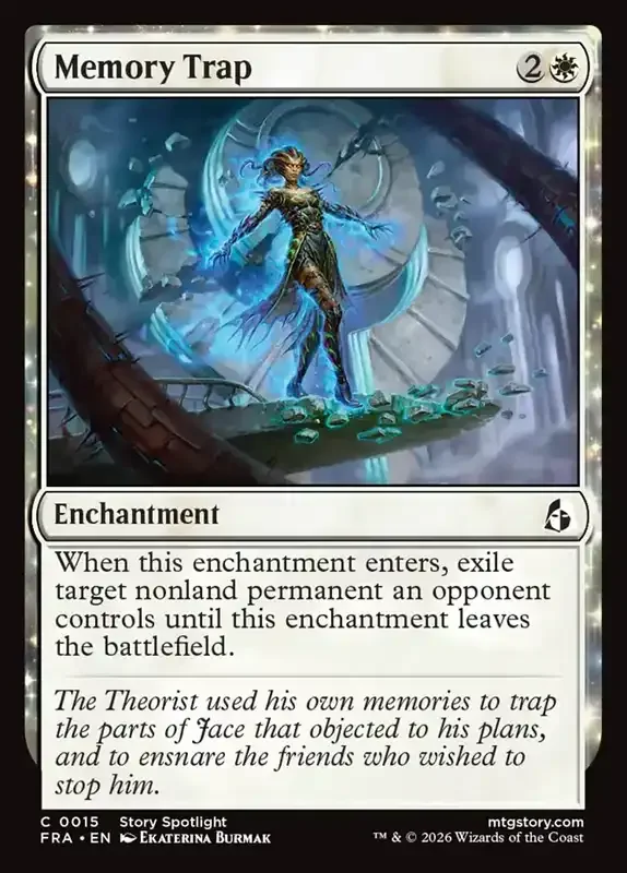 MTG Reality Fracture Card List - Memory Trap #15
