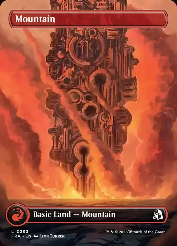MTG Reality Fracture Card List - Mountain #393