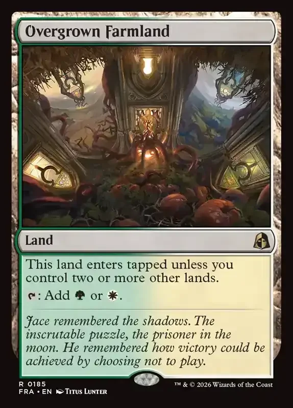 MTG Reality Fracture Card List - Overgrown Farmland #185