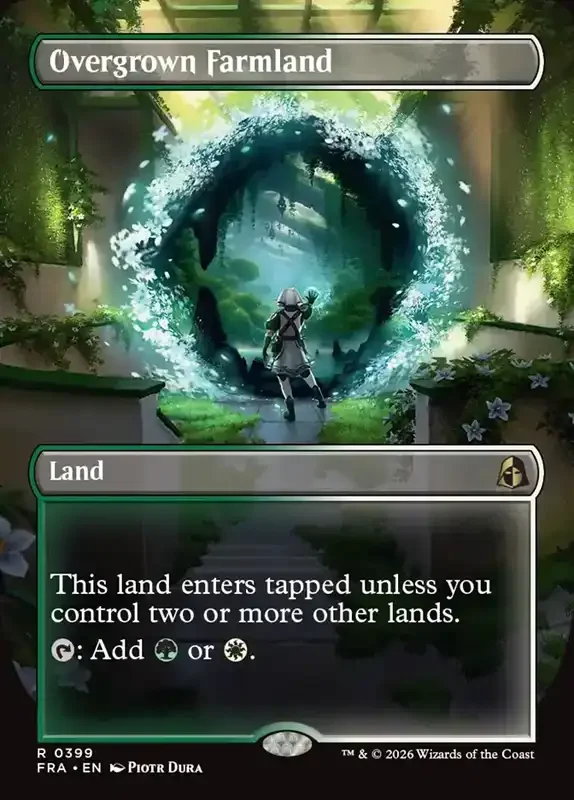 MTG Reality Fracture Card List - Overgrown Farmland #399