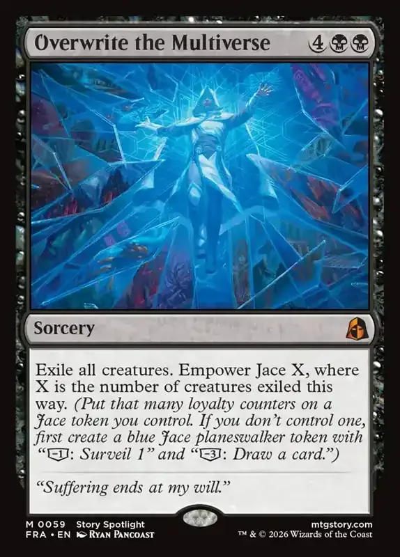 MTG Reality Fracture Card List - Overwrite the Multiverse #59