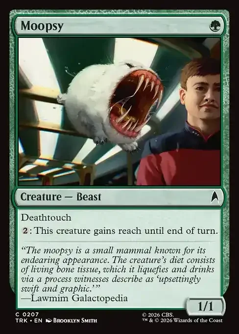 MTG Star Trek Card List - Moopsy (TRK 207) 107/177