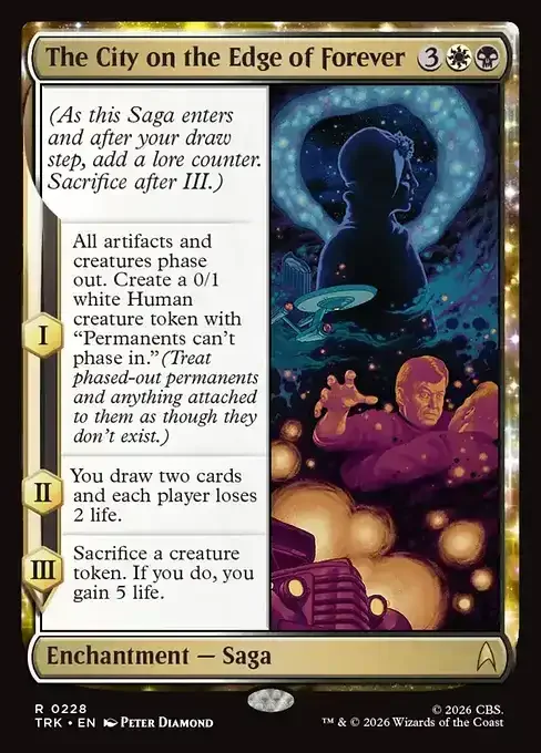 MTG Star Trek Card List - The City on the Edge of Forever (TRK 228) 114/177