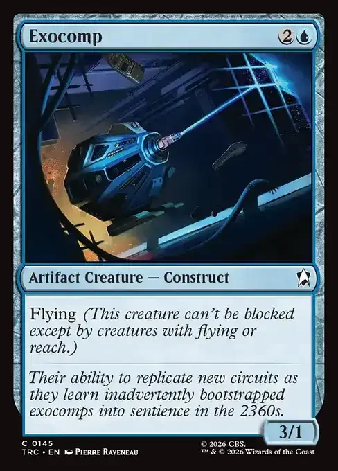 MTG Star Trek Card List - Exocomp (TRC 145) 012/177