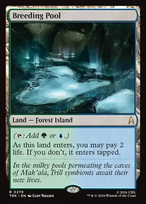 MTG Star Trek Card List - Breeding Pool (TRK 279) 120/177