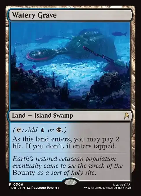 MTG Star Trek Card List - Watery Grave (TRK 306) 128/177