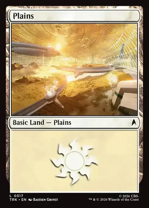 MTG Star Trek Card List - Plains (TRK 317) 129/177