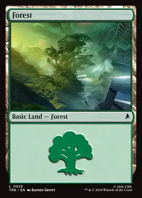 MTG Star Trek Card List - Forest (TRK 325) 137/177
