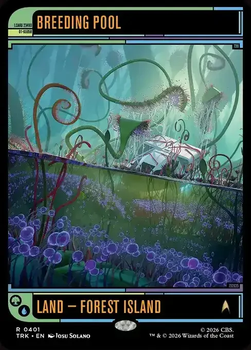 MTG Star Trek Card List - Breeding Pool (TRK 401) 152/177