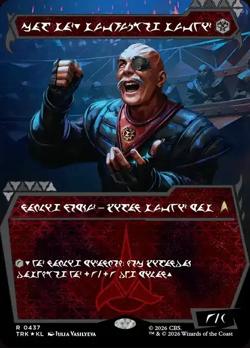 MTG Star Trek Card List - General Chang, Cold Warrior (TRK 437) 157/177