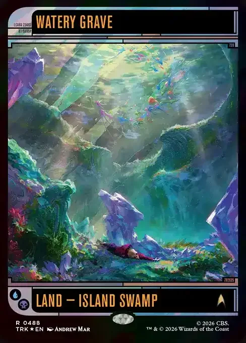MTG Star Trek Card List - Watery Grave (TRK 488) 161/177