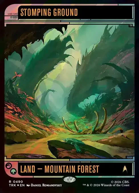 MTG Star Trek Card List - Stomping Ground (TRK 490) 163/177