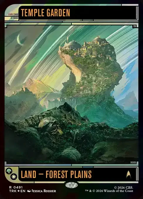 MTG Star Trek Card List - Temple Garden (TRK 491) 164/177