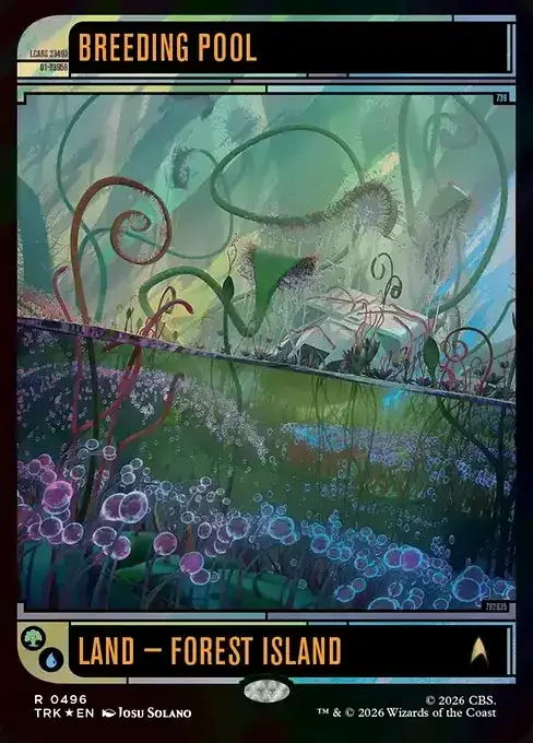 MTG Star Trek Card List - Breeding Pool (TRK 496) 169/177