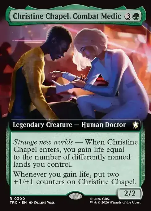 MTG Star Trek Card List - Christine Chapel, Combat Medic (TRC, Nr. unbekannt) 039/177