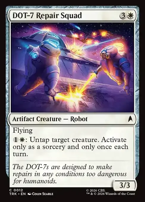 MTG Star Trek Card List - DOT-7 Repair Squad (TRK 12) 046/177