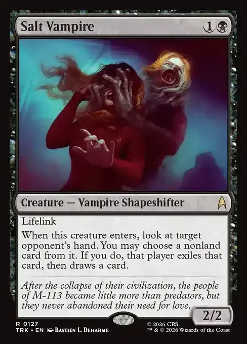 MTG Star Trek Card List - Salt Vampire (TRK 127) 085/177