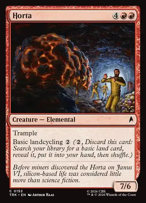 MTG Star Trek Card List - Horta (TRK 152) 090/177