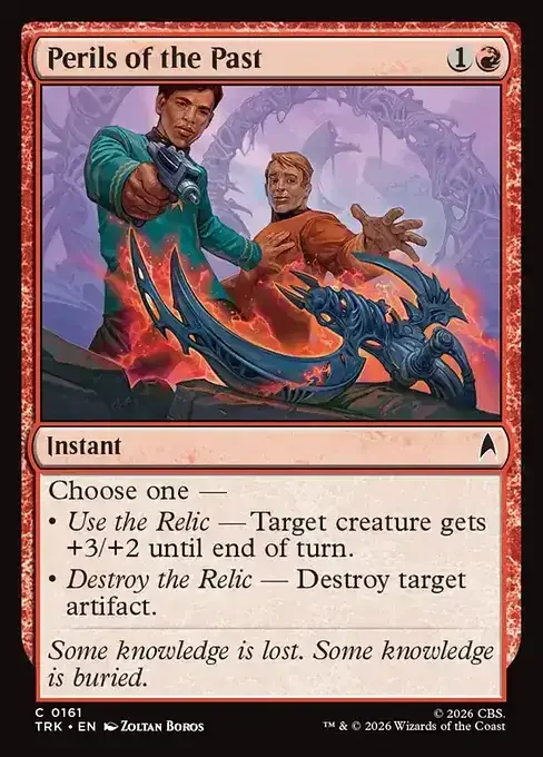 MTG Star Trek Card List - Perils of the Past (TRK 161) 094/177