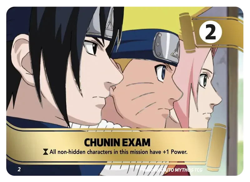 Naruto Konoha Shido Card List - Chunin Exam 