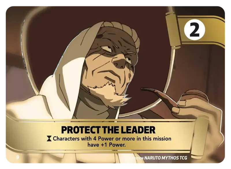 Naruto Konoha Shido Card List - Protect the Leader