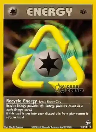 Neo Genesis Kartenliste - Recycle-Energie 105/111