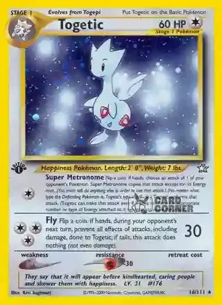 Neo Genesis Kartenliste - Togetic 16/111