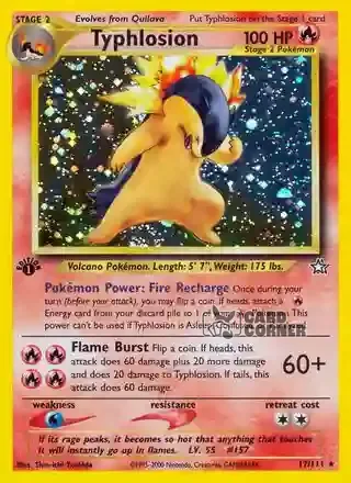 Neo Genesis Kartenliste - Tornupto 17/111