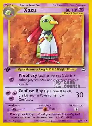 Neo Genesis Kartenliste - Xatu 52/111