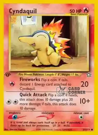 Neo Genesis Kartenliste - Feurigel 57/111