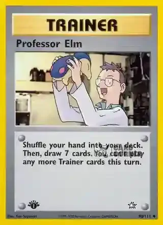 Neo Genesis Kartenliste - Professor Lind 96/111